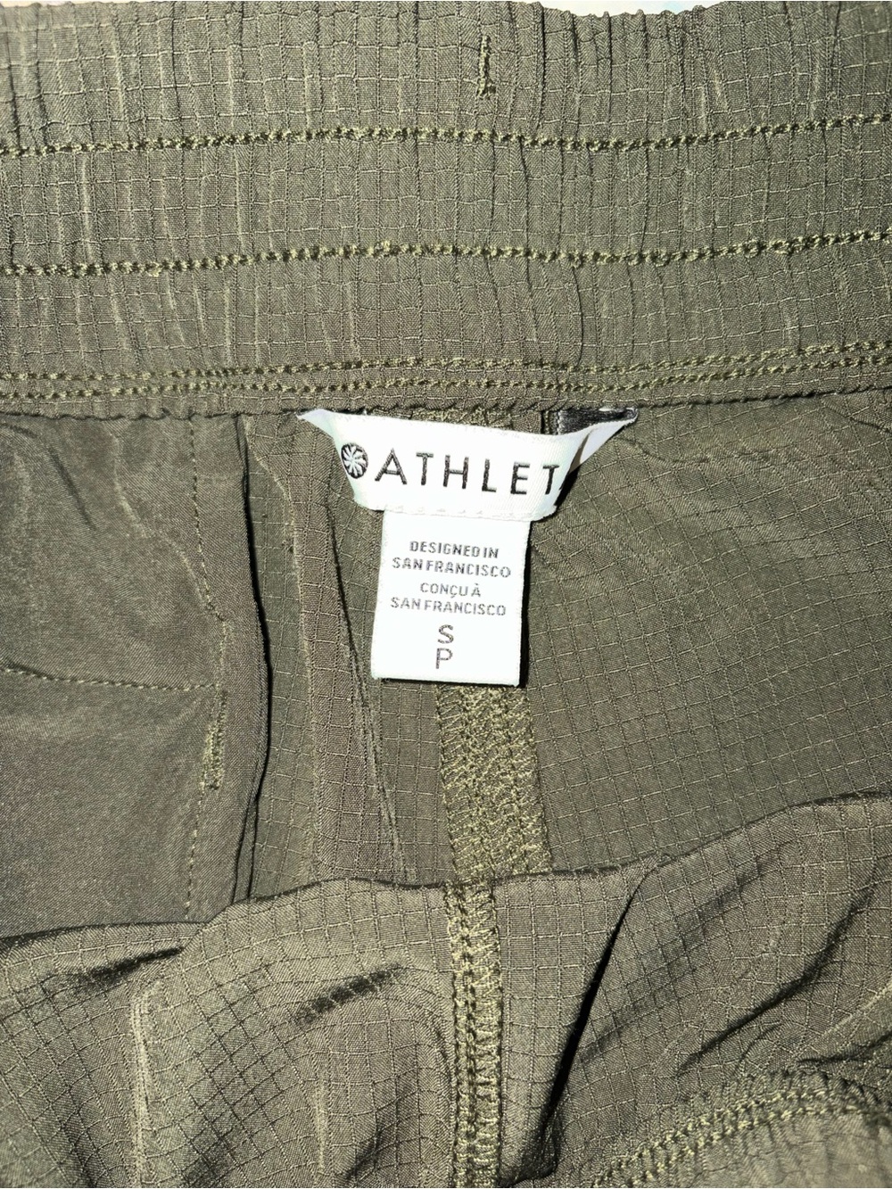 Athleta Olive Green Athletic Shorts